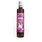 Foto der Einhorn Sirup Flasche von SONNENTOR mit einer Illustration eines Einhorns, Brombeeren und Limetten auf  beerefarbenem Hintergrund am Etikett.