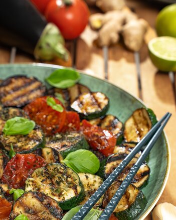 Gegrilltes Gemüse mit Asian Sprinkle | © SONNENTOR